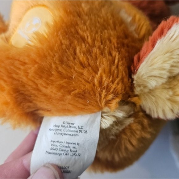 Disney Bambi Plush Toys Set of 3 - Picture 4 of 10